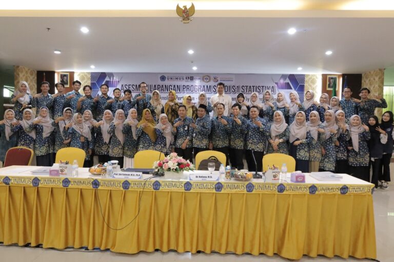 Assesmen Lapangan Akreditasi Program Studi Statistika oleh Akreditasi Mandiri Sains Alam dan Ilmu Formal (LAMSA)