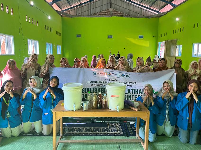 Read more about the article PPK Ormawa HIMASTA UNIMUS Dorong Pemanfaatan Limbah Organik melalui Edukasi dan Pelatihan Eco Enzyme di Desa Ploso